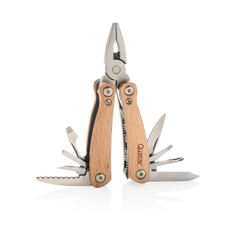 Load image into Gallery viewer, XD Collection wood multitool mini, compact tools and torch set for woodworking and craft projects, shown in a close-up image.
