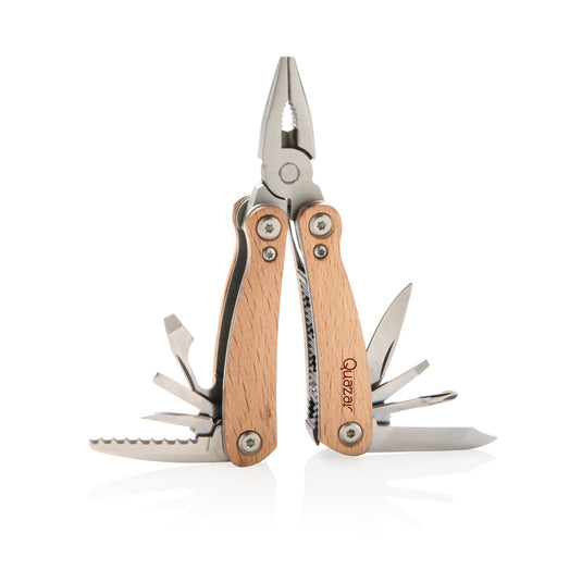 XD Collection wood multitool mini, compact tools and torch set for woodworking and craft projects, shown in a close-up image.