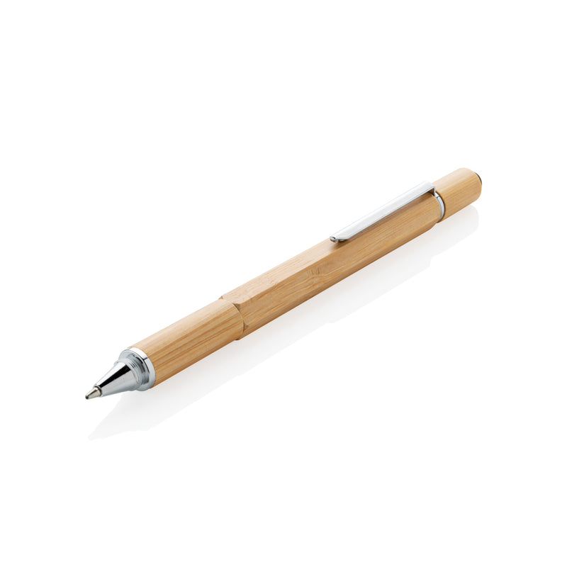 Load image into Gallery viewer, Bamboo 5-in-1 toolpen - Custom Wood Designs
