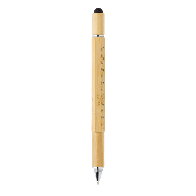 Load image into Gallery viewer, Bamboo 5-in-1 toolpen - Custom Wood Designs
