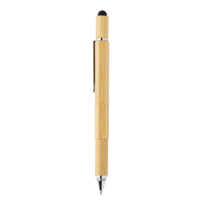 Load image into Gallery viewer, Bamboo 5-in-1 toolpen - Custom Wood Designs
