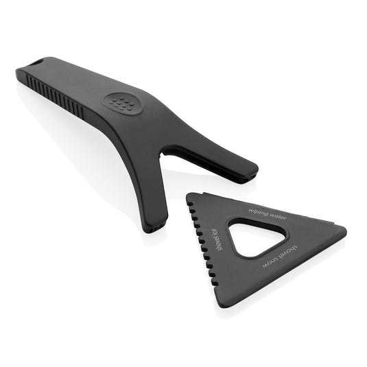 Polard RCS certified recycled plastic 3-in-1 ice scraper - Custom Wood Designs