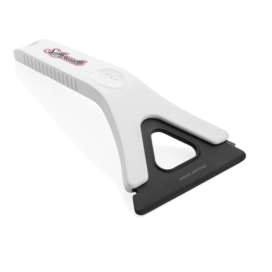 Polard RCS certified recycled plastic 3-in-1 ice scraper - Custom Wood Designs