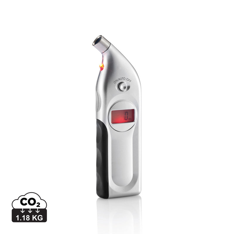 Load image into Gallery viewer, Digital tyre gauge from XD Collection showing display with pressure readings for car safety and maintenance.
