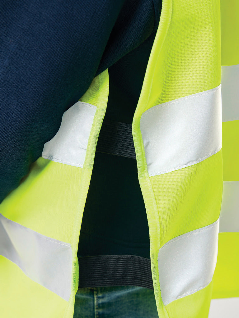 Load image into Gallery viewer, GRS recycled PET high-visibility safety vest 3-6 years - Custom Wood Designs

