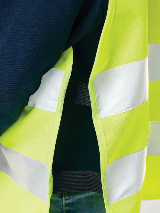 GRS recycled PET high-visibility safety vest 3-6 years - Custom Wood Designs