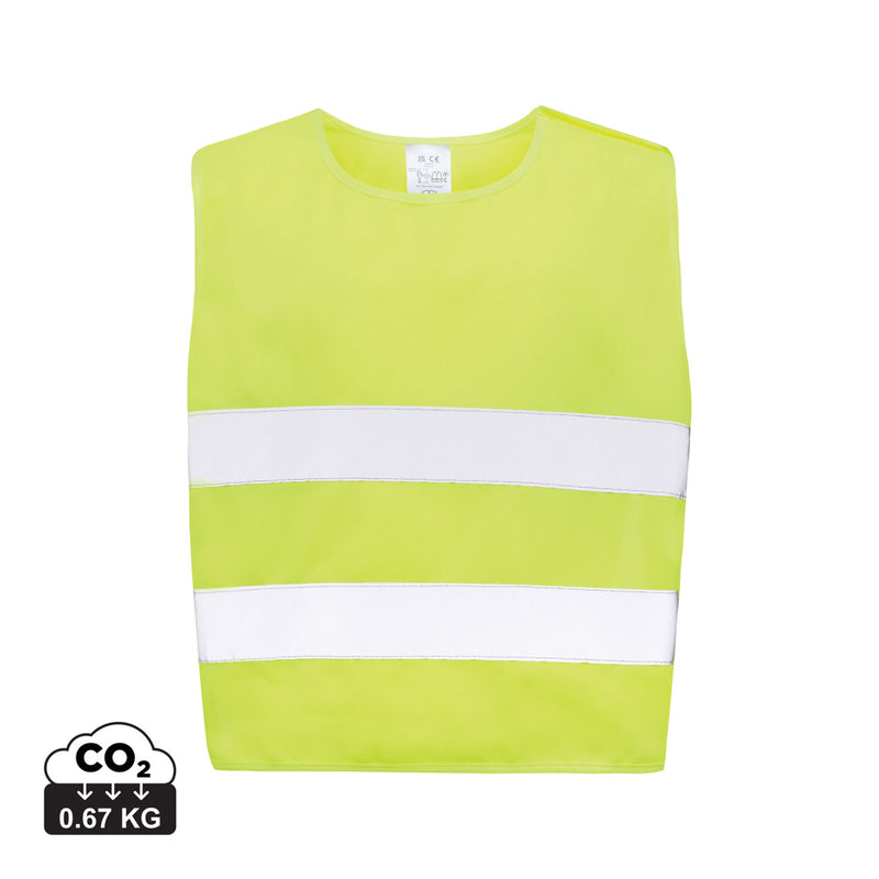 Load image into Gallery viewer, GRS recycled PET high-visibility safety vest 3-6 years - Custom Wood Designs
