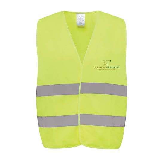 GRS recycled PET high-visibility safety vest - Custom Wood Designs
