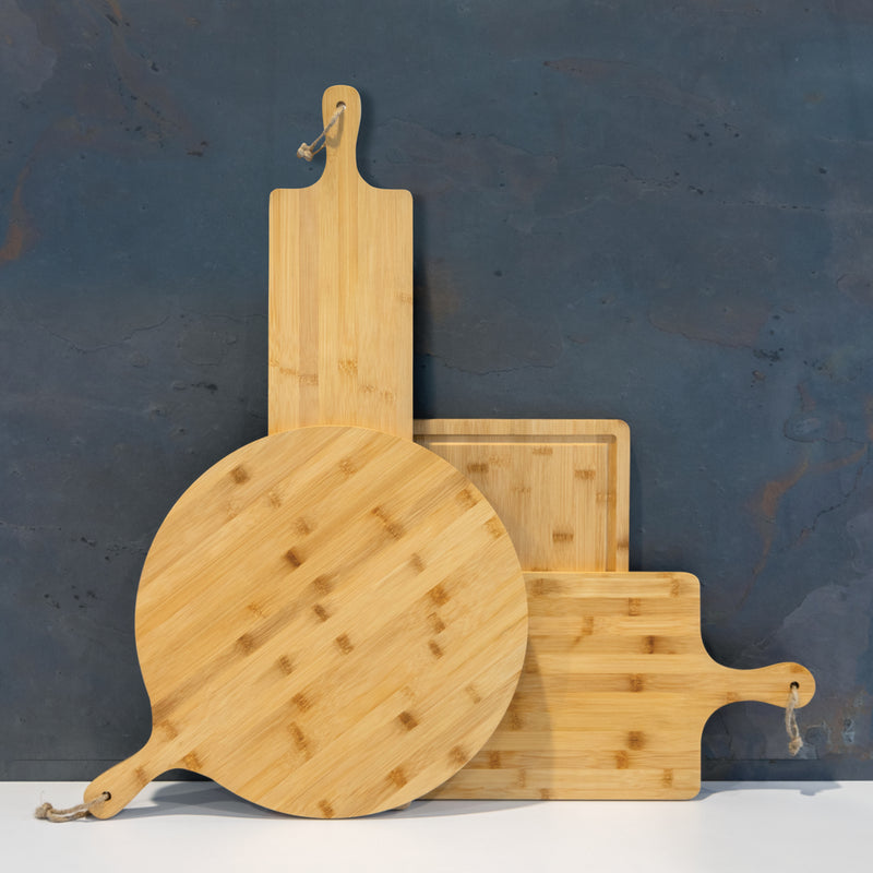 Load image into Gallery viewer, Ukiyo bamboo rectangle serving board - Custom Wood Designs
