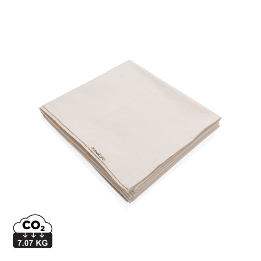 Ukiyo Aware™ cotton tablecloth in 180g fabric, 250x140cm, featuring a stylish home and living design.