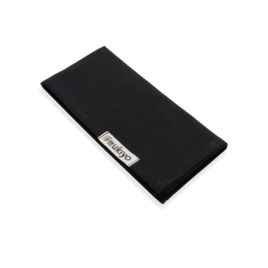 Ukiyo Aware™ 180g cotton table napkins set of four, soft and durable home dining accessories with elegant design