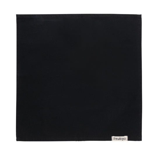 Set of four Ukiyo Aware™ 180gsm cotton table napkins with elegant design for home dining.