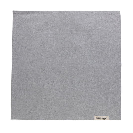 Set of four Ukiyo Aware™ 180g cotton table napkins with elegant design, perfect for home dining and entertaining.