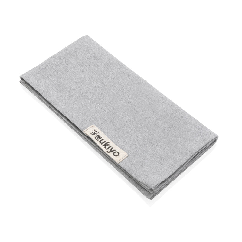 Load image into Gallery viewer, Set of four Ukiyo Aware™ 180g cotton table napkins with elegant design, perfect for home dining and special occasions.
