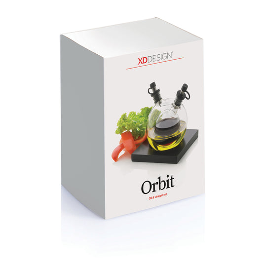 Orbit oil & vinegar set - Custom Wood Designs