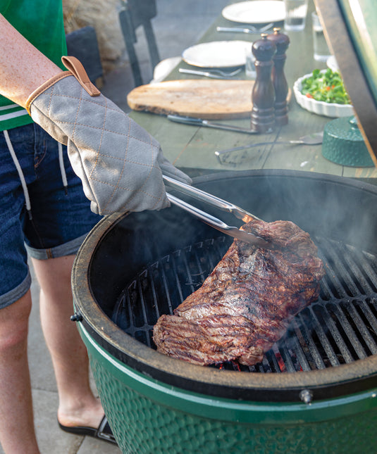 Deluxe canvas oven mitt - Custom Wood Designs