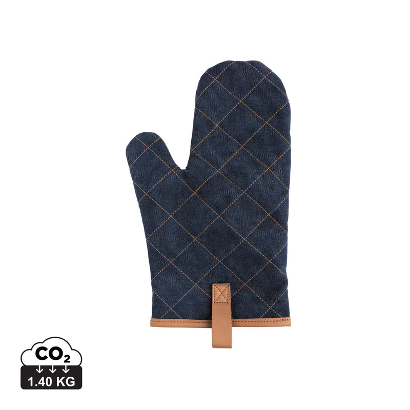 Load image into Gallery viewer, Deluxe canvas oven mitt - Custom Wood Designs
