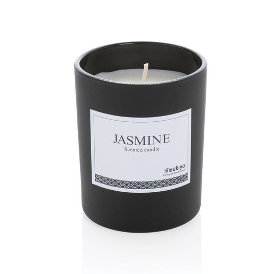 Ukiyo small scented candle in glass - Custom Wood Designs