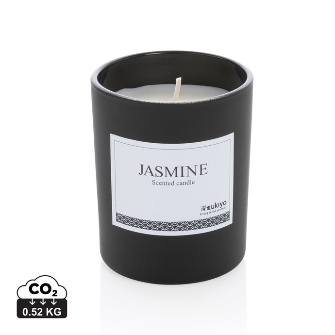 Ukiyo small scented candle in glass - Custom Wood Designs