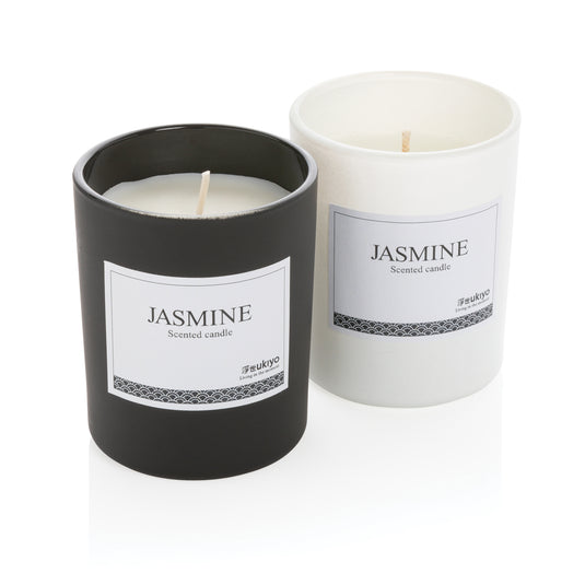 Ukiyo small scented candle in glass - Custom Wood Designs