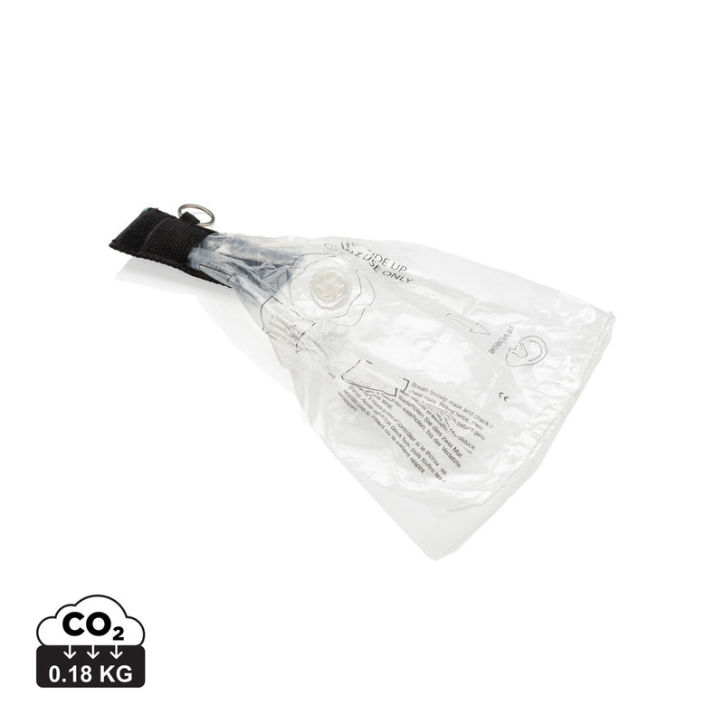 Load image into Gallery viewer, XD Collection car safety keychain with CPR mask for emergency first aid, compact and portable for quick access.
