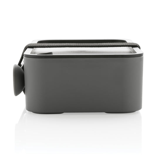 GRS recycled PP lunch box with spork - Custom Wood Designs