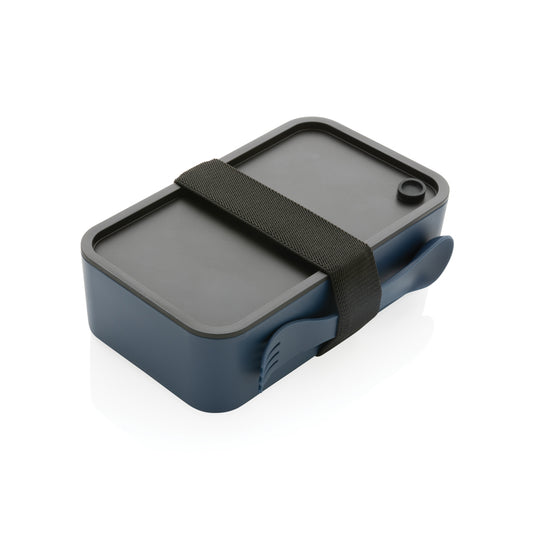 GRS recycled PP lunch box with spork - Custom Wood Designs