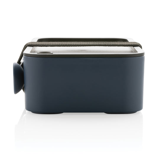 GRS recycled PP lunch box with spork - Custom Wood Designs
