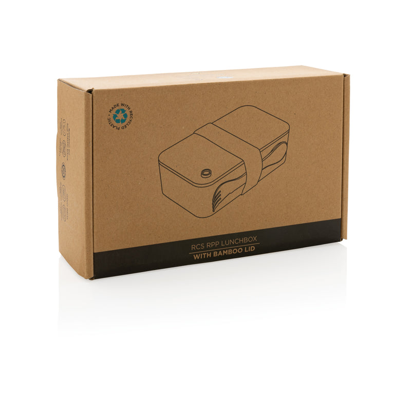 Load image into Gallery viewer, RCS RPP lunchbox with bamboo lid - Custom Wood Designs
