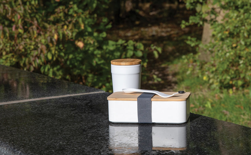 Load image into Gallery viewer, RCS RPP lunchbox with bamboo lid - Custom Wood Designs
