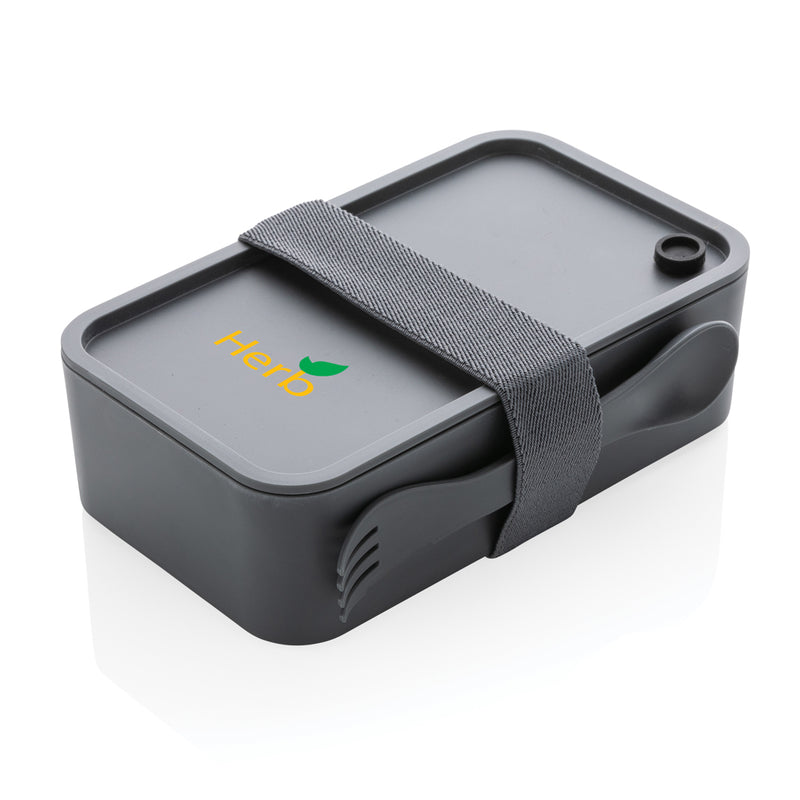 Load image into Gallery viewer, PP lunchbox with spork - Custom Wood Designs
