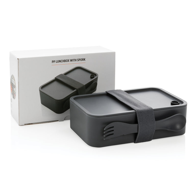 Load image into Gallery viewer, PP lunchbox with spork - Custom Wood Designs
