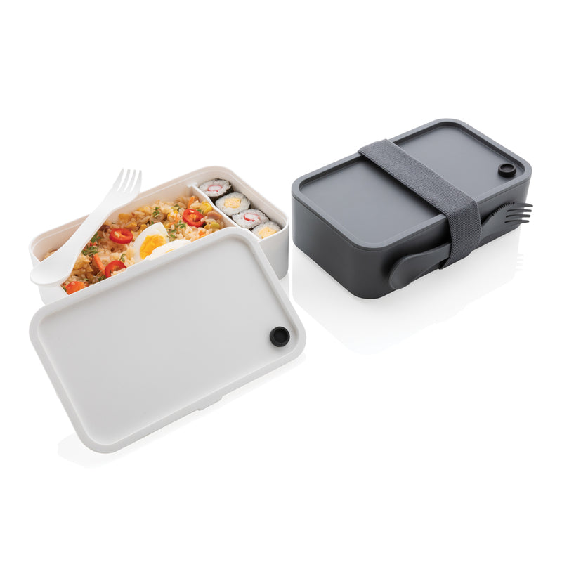 Load image into Gallery viewer, PP lunchbox with spork - Custom Wood Designs

