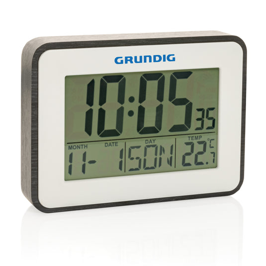 Grundig weatherstation alarm and calendar - Custom Wood Designs