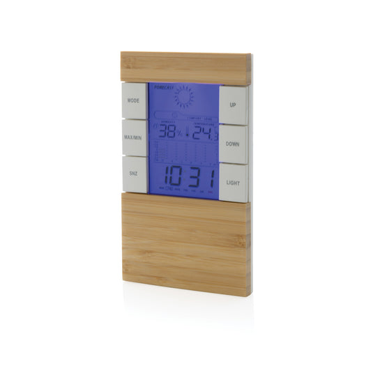 Utah RCS rplastic and bamboo weather station - Custom Wood Designs