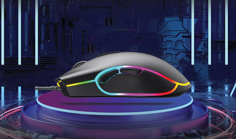 Load image into Gallery viewer, RGB gaming mouse - Custom Wood Designs
