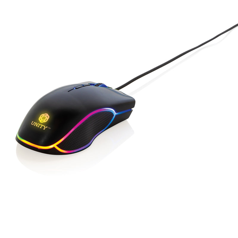 Load image into Gallery viewer, RGB gaming mouse - Custom Wood Designs
