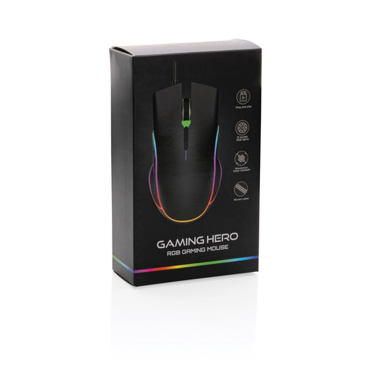 RGB gaming mouse - Custom Wood Designs