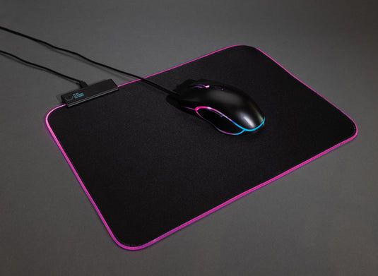 RGB gaming mousepad - Custom Wood Designs