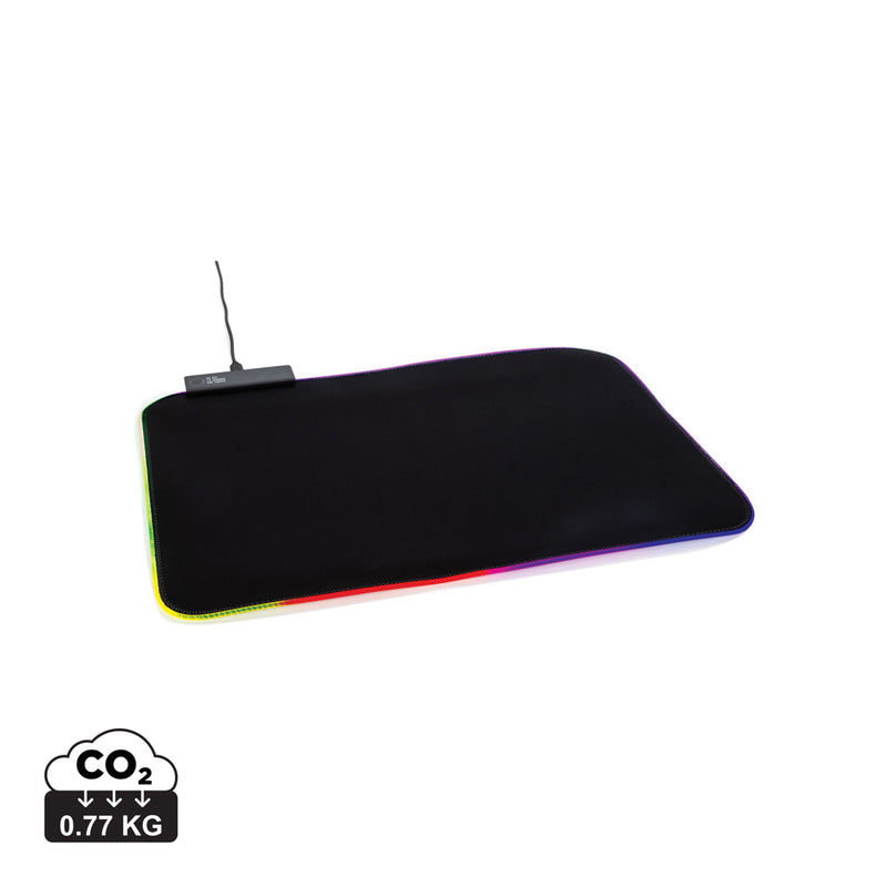 Load image into Gallery viewer, RGB gaming mousepad - Custom Wood Designs
