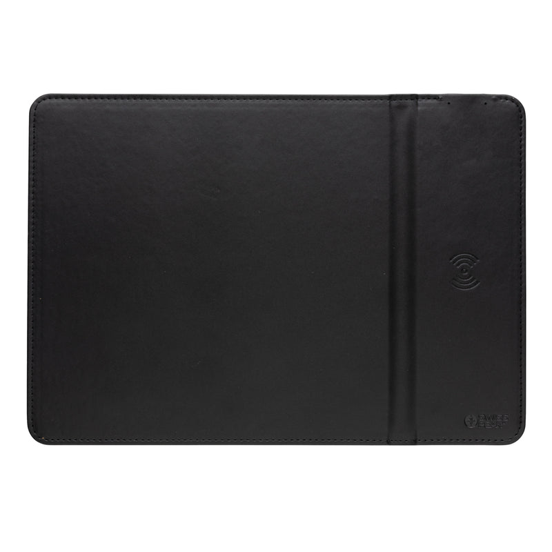 Load image into Gallery viewer, Swiss Peak RCS recycled PU 10W wireless charging mousepad - Custom Wood Designs
