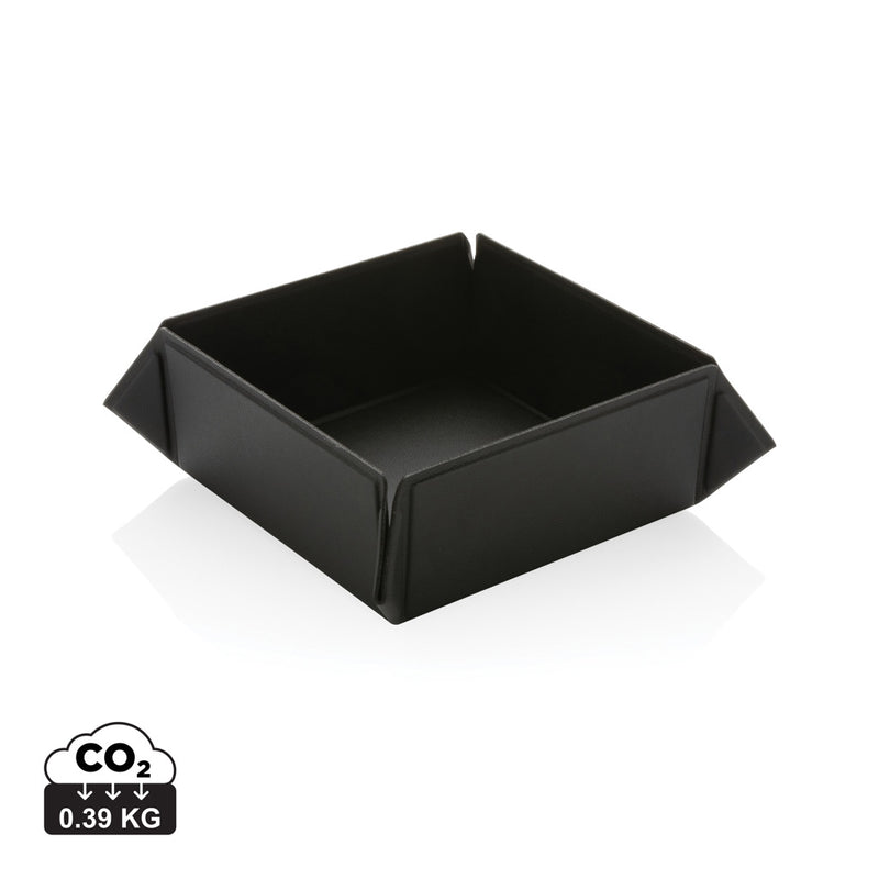 Load image into Gallery viewer, Swiss Peak RCS recycled PU foldable magnetic storage tray - Custom Wood Designs
