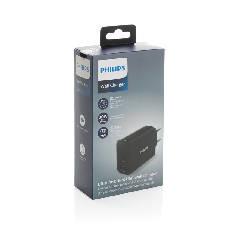 Load image into Gallery viewer, Philips ultra fast PD wall charger - Custom Wood Designs
