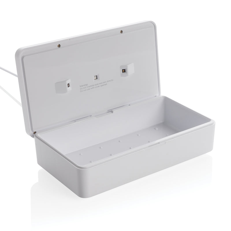 Load image into Gallery viewer, XD Collection UV-C steriliser box for phones and tablets, compact sanitizer with UV light technology for cleaning electronic devices.
