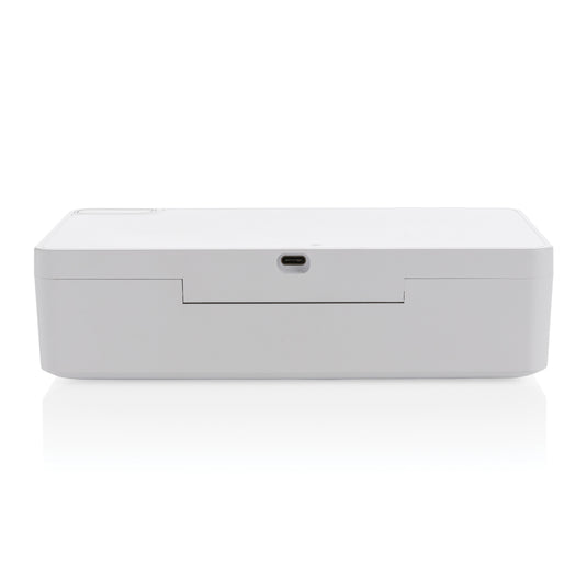 XD Collection UV-C steriliser box for phones and tablets, compact device with UV light for sanitizing electronic accessories.