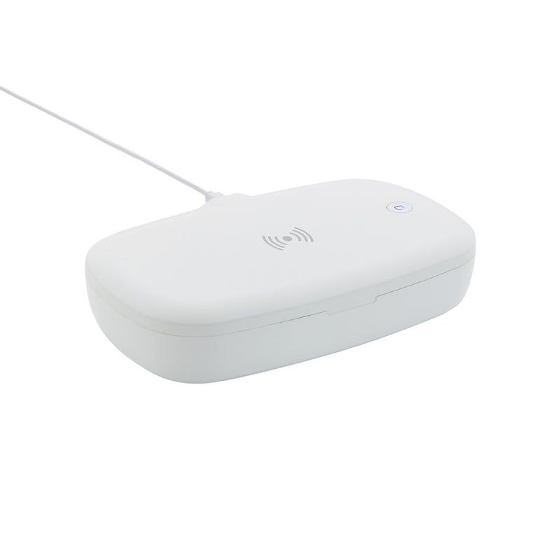 Load image into Gallery viewer, UV-C steriliser box with 5W wireless charger - Custom Wood Designs
