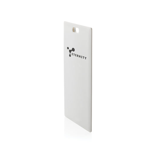 XD Collection Findcard RCS recycled plastic item finder card for phones and tablets, shown on a white background.
