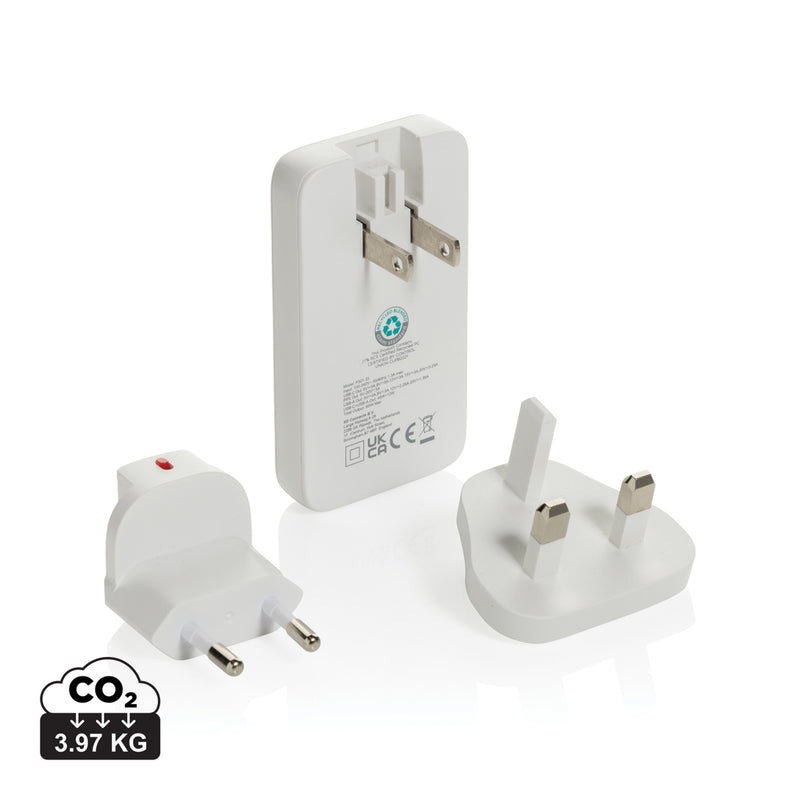 Load image into Gallery viewer, Fluxo RCS 65W flat GAN charger with universal connectors - Custom Wood Designs
