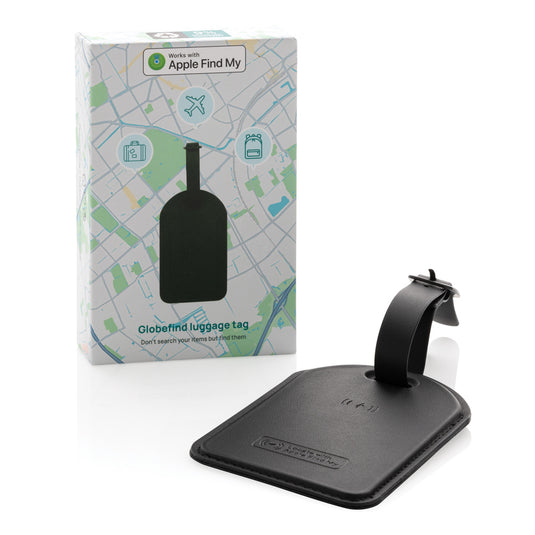 Globetrack RCSrPolyester luggage tag with worldwide locating - Custom Wood Designs