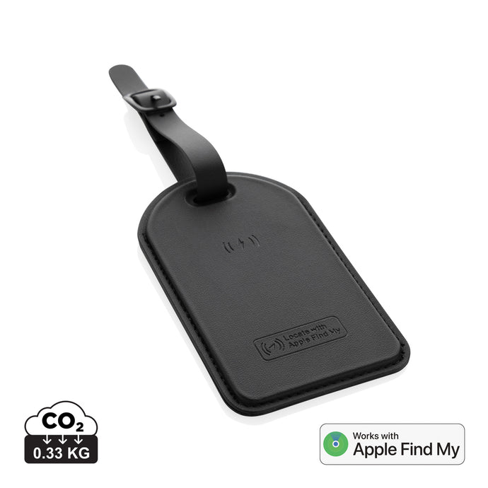 Globetrack RCSrPolyester luggage tag with worldwide locating - Custom Wood Designs